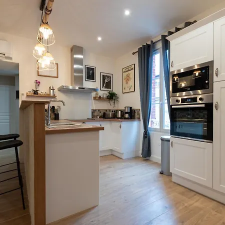 Charmante Maison Centre-ville Avec Terrasse ! Semesterbostad